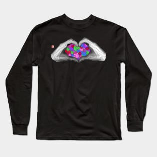 Hands HeartSkulls™️ Long Sleeve T-Shirt